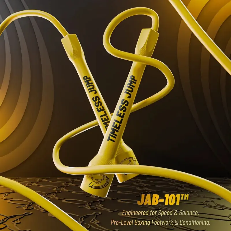Timeless Jump The Champion's Rope premium jump rope with ergonomic handles