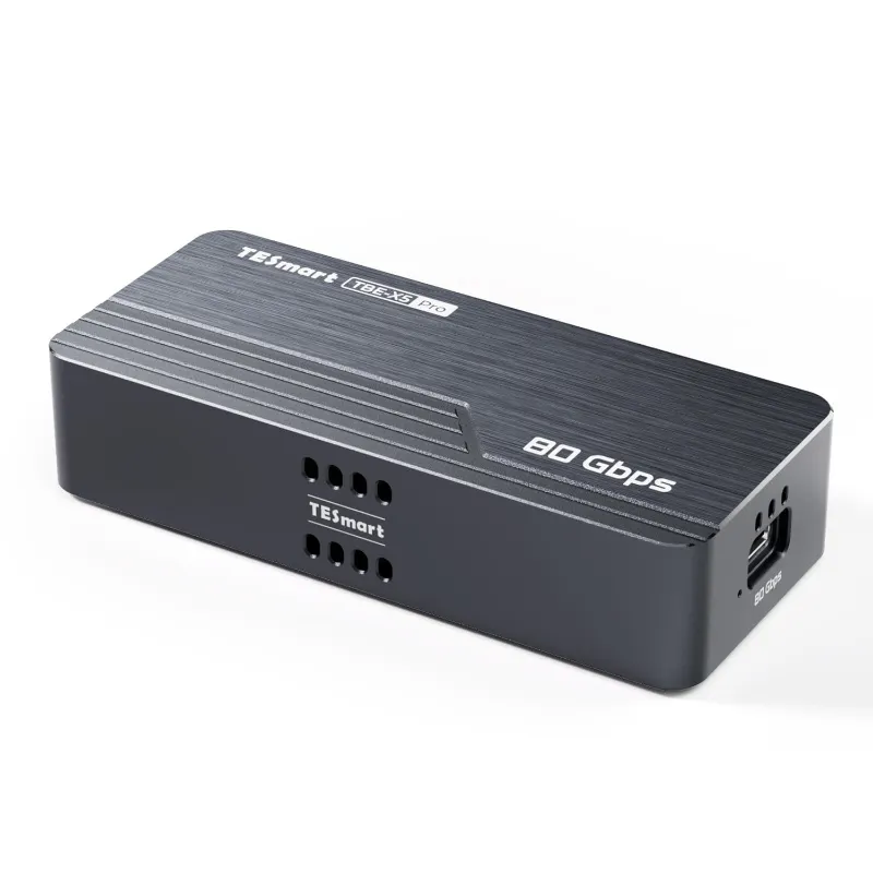 TESmart TBE-X5Pro USB4 80 Gbps NVMe SSD Enclosure with aluminum cooling design