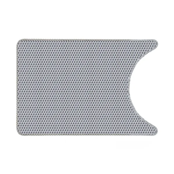 Lala Home Double Layer Litter Trap Mat with honeycomb pattern trapping cat litter