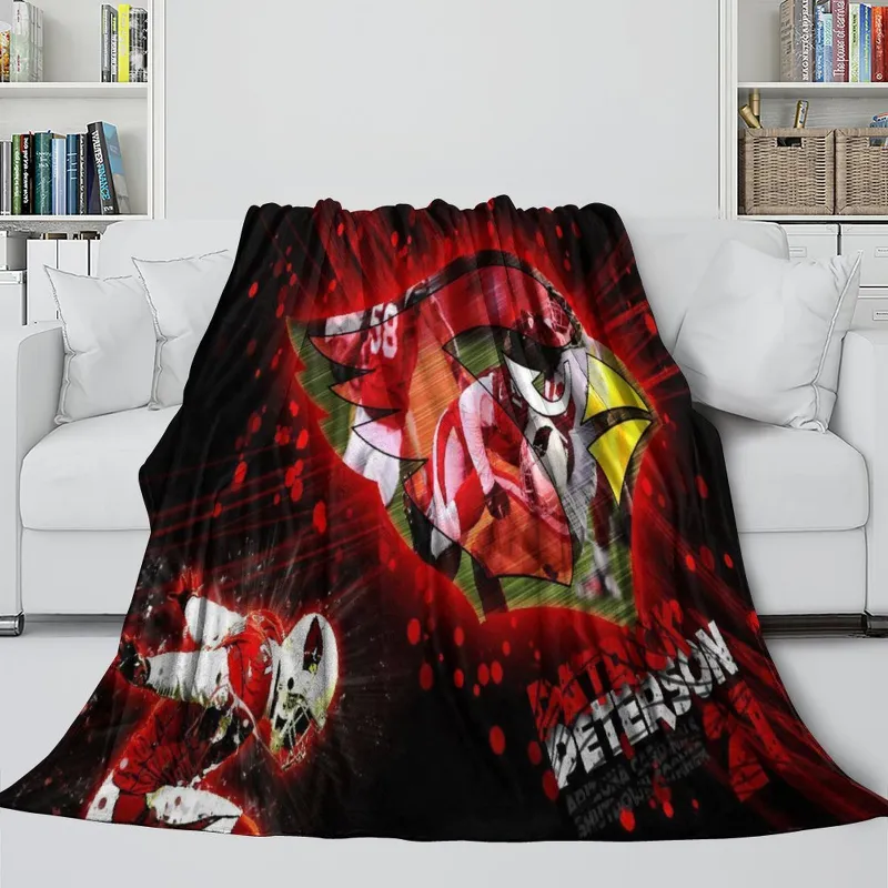EBuycos Arizona Cardinals Blanket Flannel Fleece Throw Room Decoration