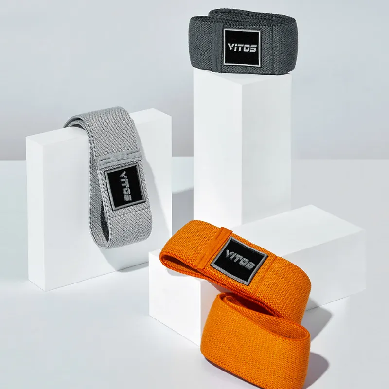 Vitos V-Flex Band woven rubber resistance band in multiple colors