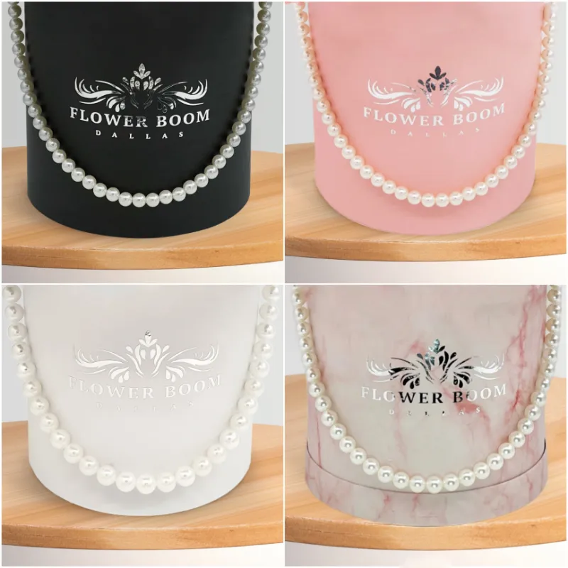 Flower Boom Dallas Pearl Handle accessory with elegant pearl detailing for bouquets