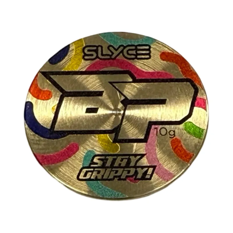 SLYCE Sport Special Edition Bodhi Birthday Cake SpeedCoins brass paddle weights with cake design