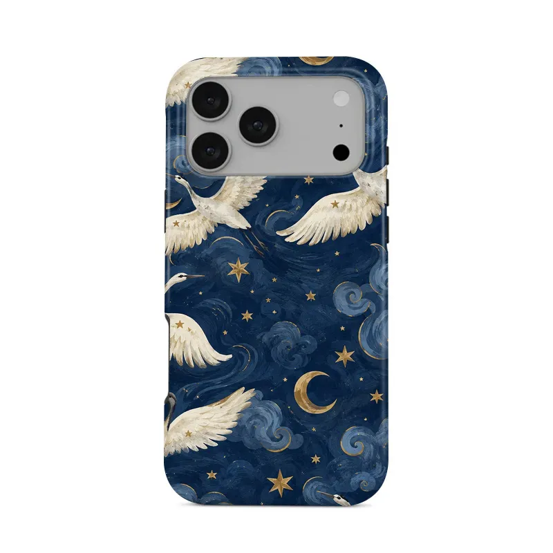 COBAK Case Moon Dance Tough Phone Case in printed design shown on phone