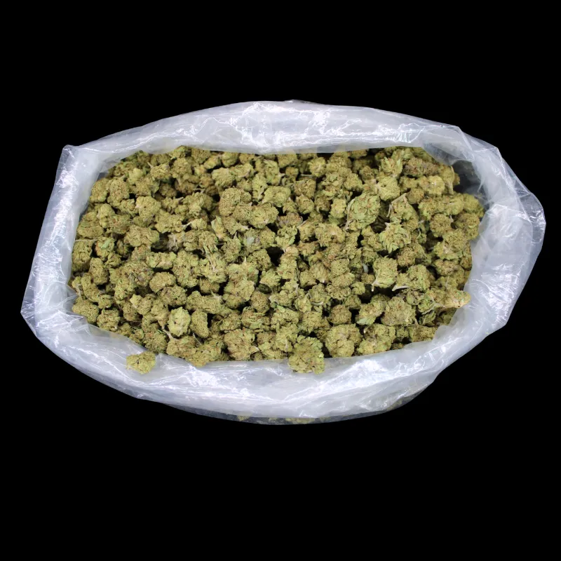 THCA Small Buds Light Assist THCA Smalls small buds in mylar