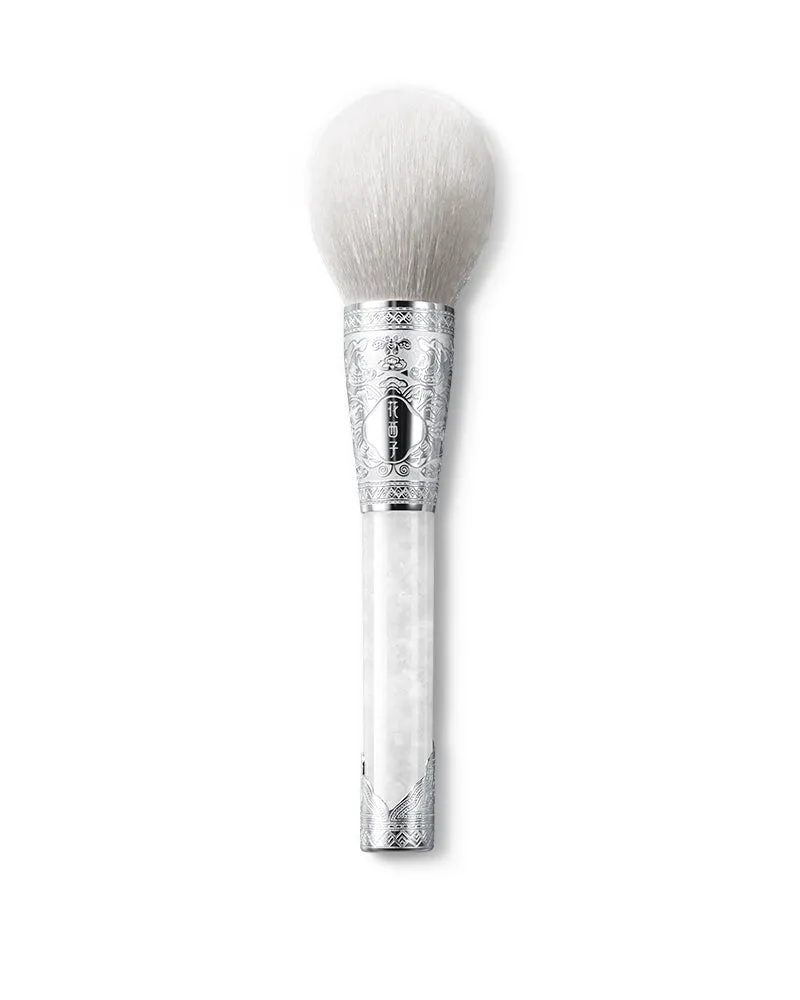 Florasis Impression of Miao Crystal Makeup Brush with silver handle
