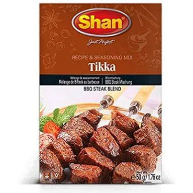 Halal World Depot Shan Tikka Boti Seasoning Mix 50g for BBQ
