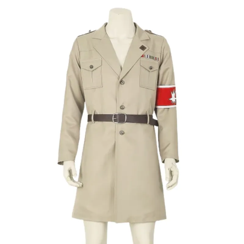 Animeancy Attack on Titan Marley Military Jacket cosplay costume full outfit