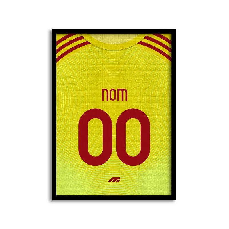 MYCASE FC Affiche Roma Gardien poster showing Roma goalkeeper design
