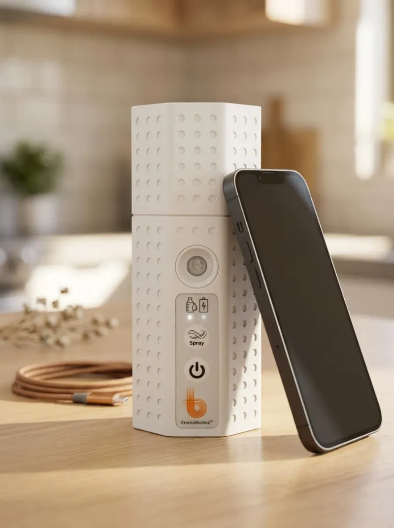 EnviroBiotics BioLogic Mini portable probiotic air purifier
