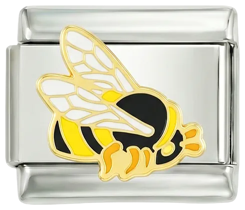 Charms Official Bee, on Silver charm with detailed bee design