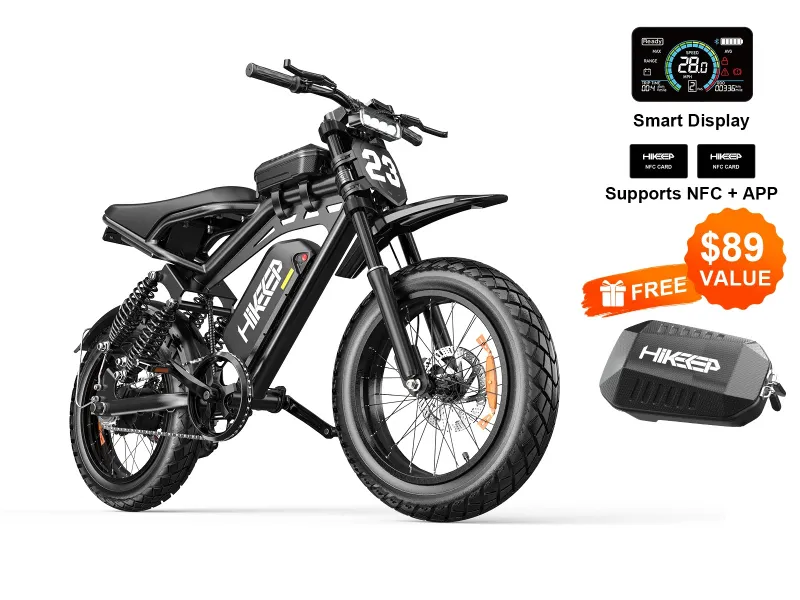 HiKeep K6 Max electric dirt bike for all-terrain riding