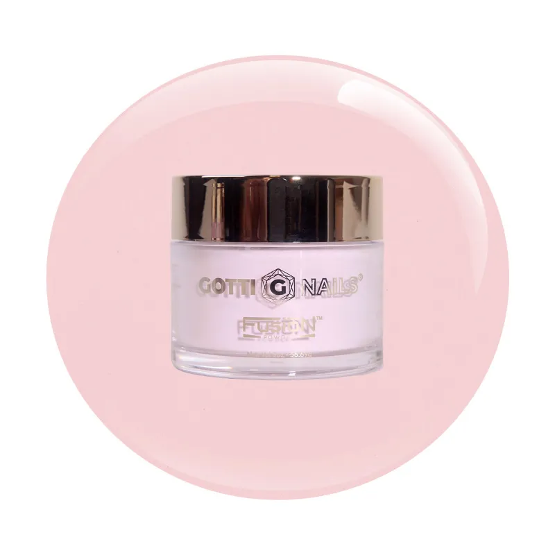 Gotti Nails #16F Gotti Fusion Powder Dreaming Of U light pink lavender crème dip powder jar