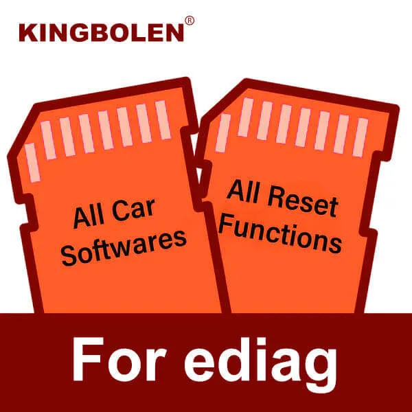 Kingbolen Ediag software renewal update card for automotive diagnostic scanners