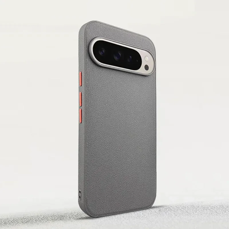 The Pixel Case Full Protection Leather Case for Google Pixel 9 Series