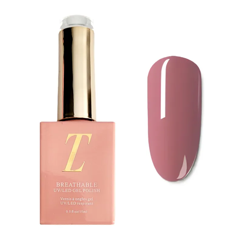 Tuesday in Love Eternal halal UV gel nail polish in medium terracotta rose