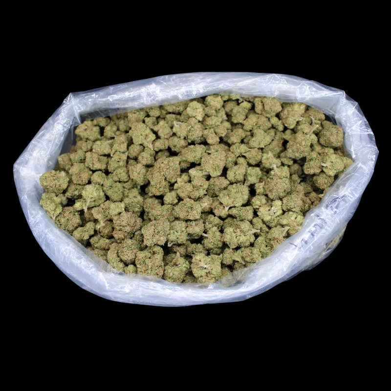 THCA Small Buds White Widow THCA Flower in branded bag
