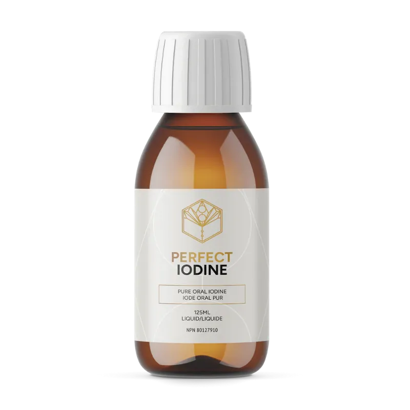 Activation Products Perfect Iodine 125 ml bottle for thyroid and metabolic health