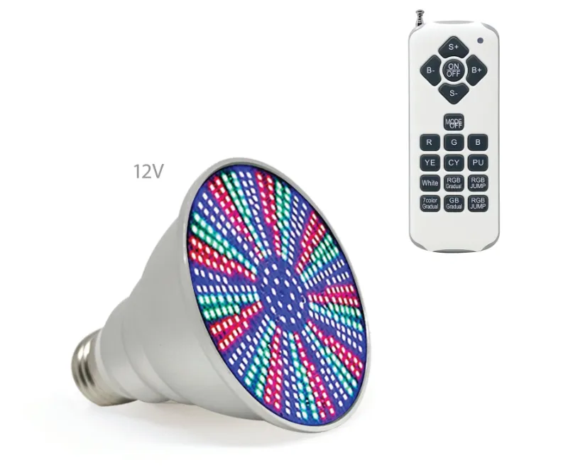 No More Green Technologies Life-Bulb Color RGB-W LED Spa Bulb 12V low voltage E26 E27 base