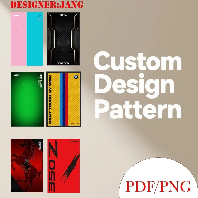 ICUANUTY Custom Design Pattern for display frames and cases