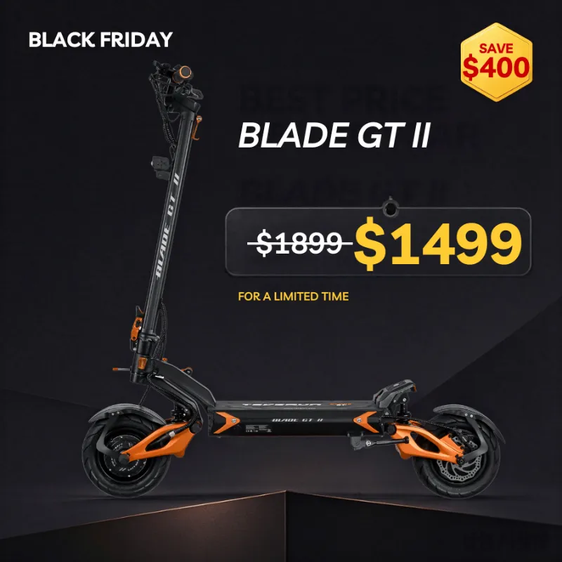 TEVERUN USA 2026 BLADE GT II electric scooter product photo