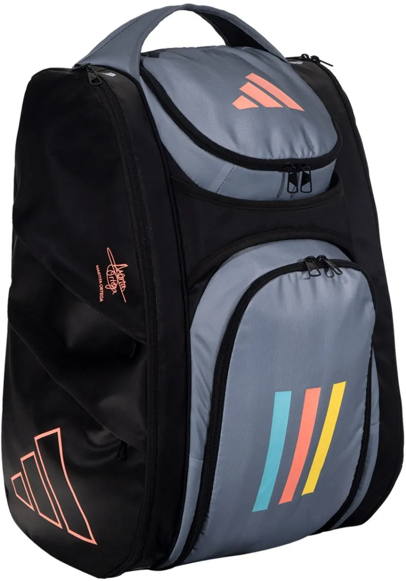 Do It Tennis Adidas Bag Multigame Pickleball/Padel Bag 3.2 (Anthracite) - large sporty racket bag in anthracite