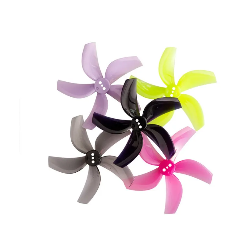 QWinOut Gemfan D63 5-Paddle Propeller 12 pairs displayed flat