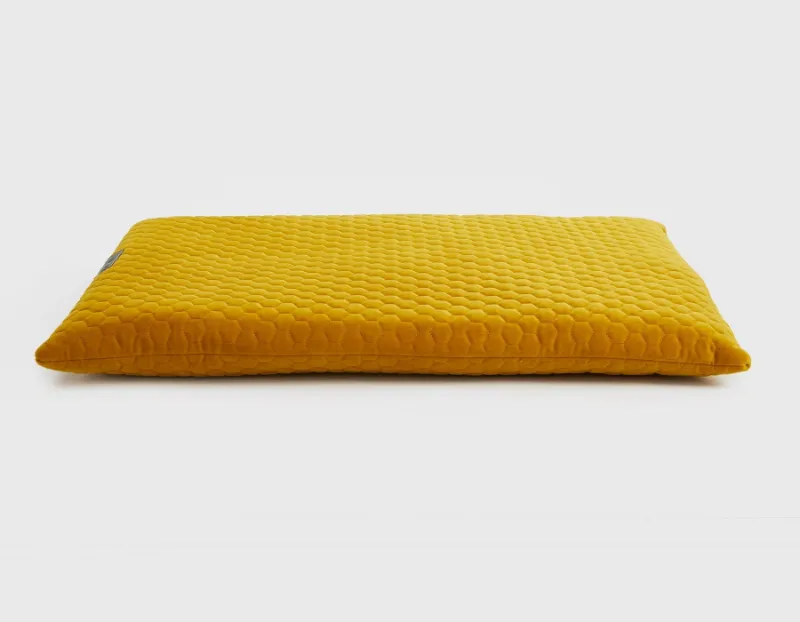 Found My Animal Bumble Chartreuse Cozy Mat for dog crates