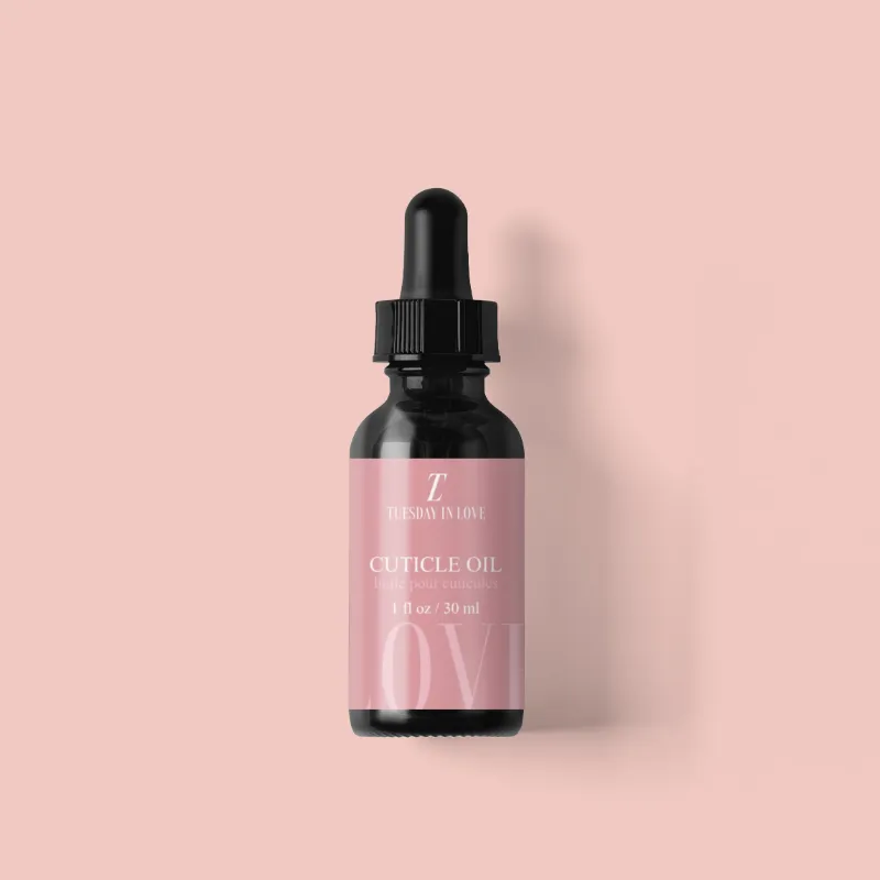 Tuesday in Love Healing Cuticle Oil bottle with nourishing oil blend for cuticles