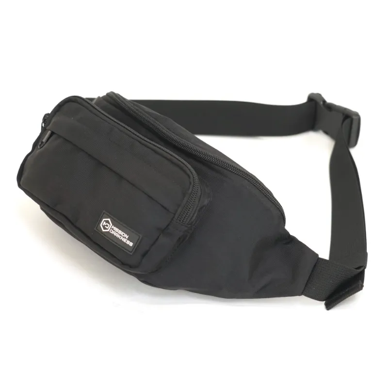 MOS Equipment Mission Darkness FreeRoam Faraday Belt Bag black waist pack with front pockets