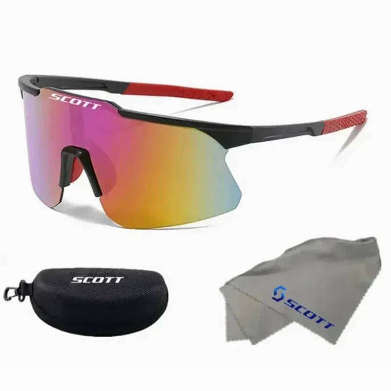 PUPU Sports Scott Polarized Cycling Sunglasses with UV400 protection and wraparound frame