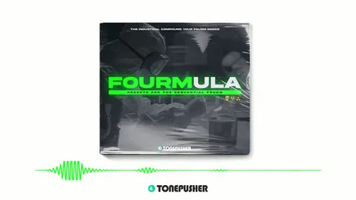 Tonepusher FOURMula for the Sequential FOURM preset collection for industrial music production