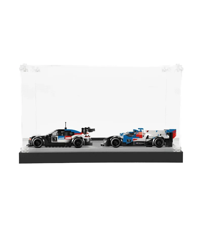 ICUANUTY Display case for LEGO BMW M4 GT3 BMW M Hybrid V8 76922 clear acrylic box