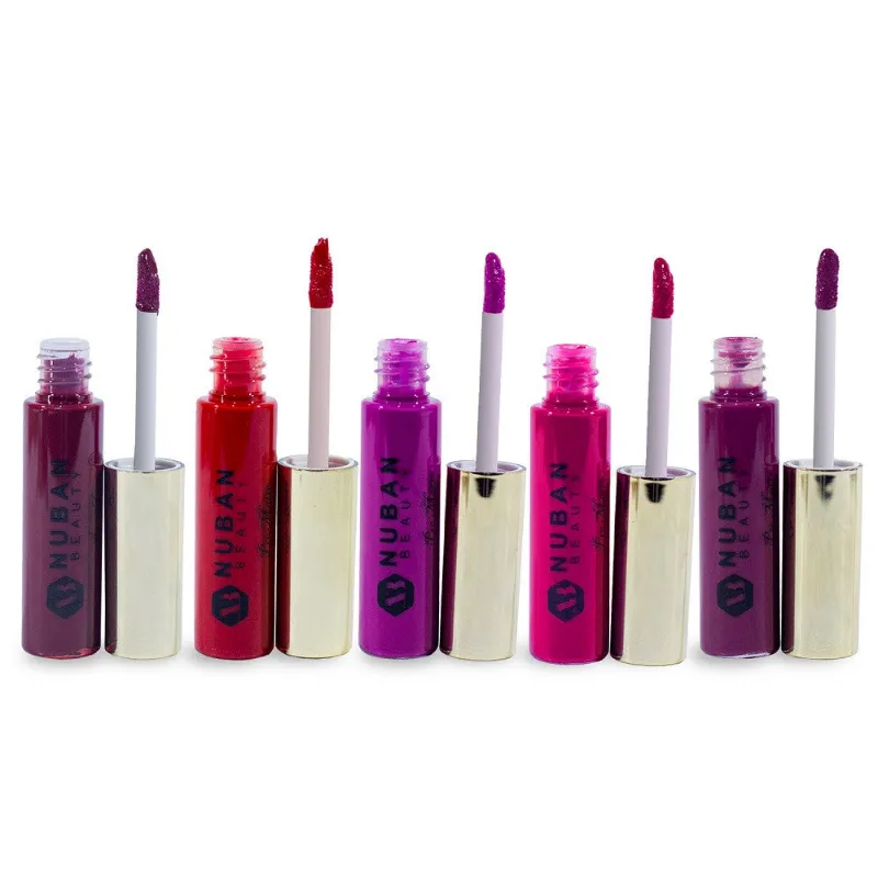 Nuban Beauty PRO MATTE 1 MINI LIPSTICKS single mini matte liquid lipstick