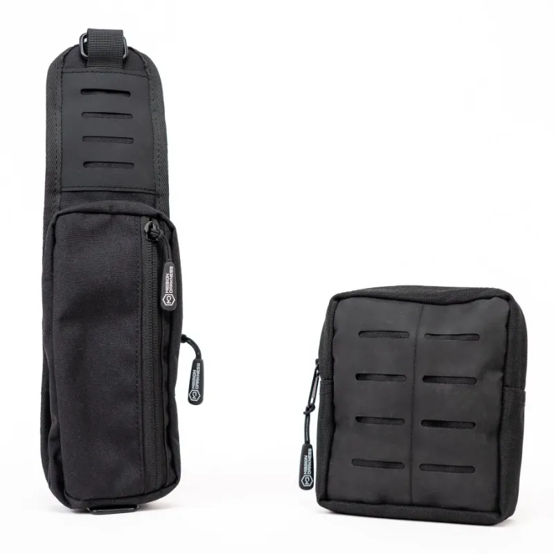 MOS Equipment Mission Darkness Backpack MOLLE Kit with strap attachment and pouch