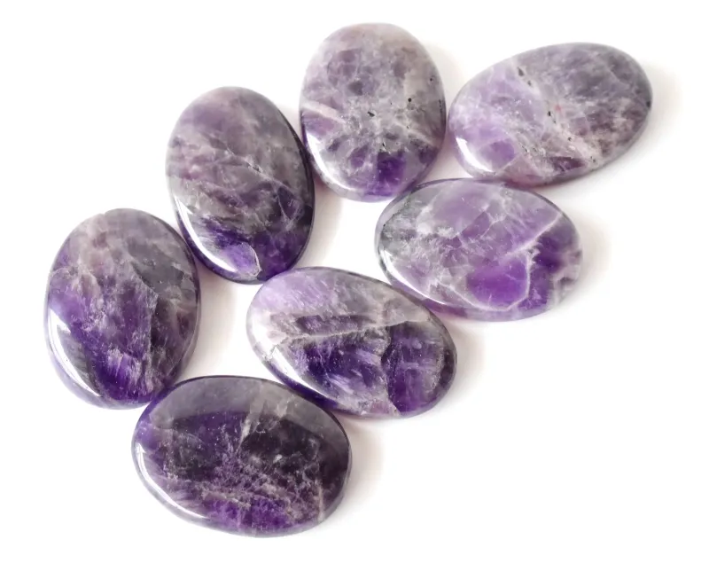 Kates Magik natural amethyst stone for chakra work and meditation