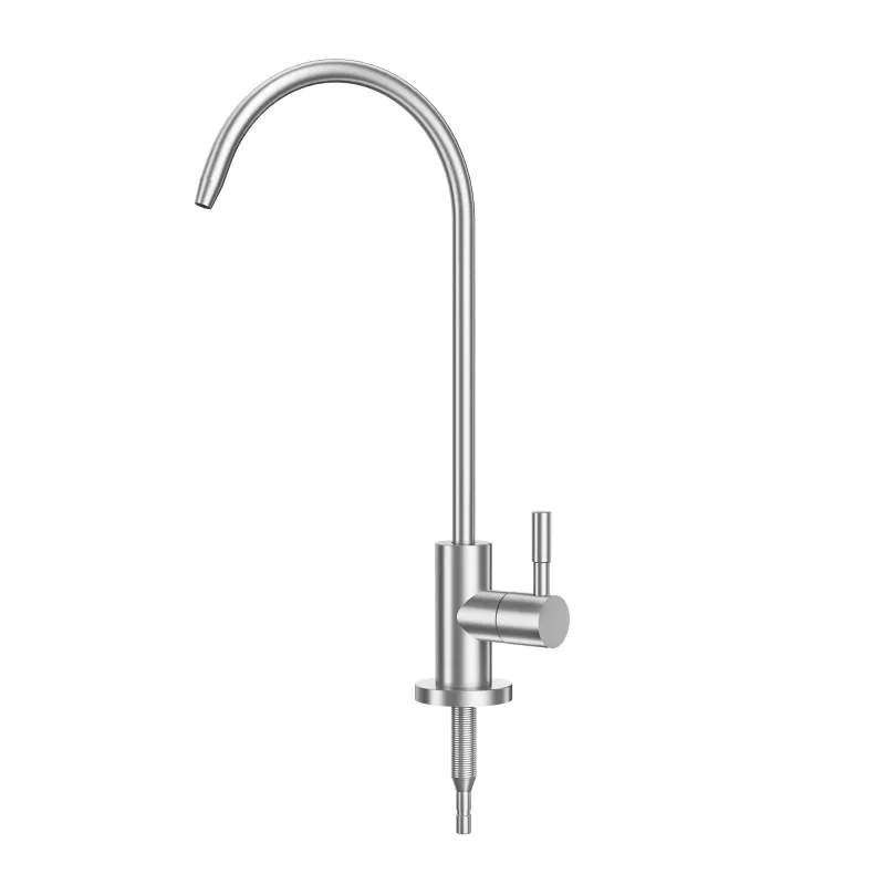 Hydrofast U01 Mechanical Faucet brushed stainless steel drinking water tap
