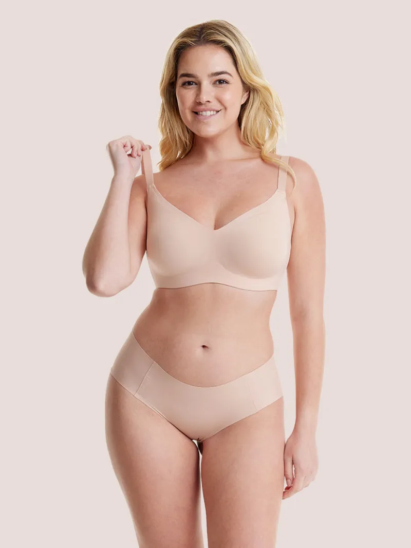 Comfelie Born For Her 2.0 Basic Buttery Smooth Lightly Lined Wireless Bra