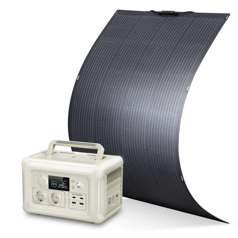 ALLPOWERS ES Generador Solar 600W R600 with SF200 flexible solar panel