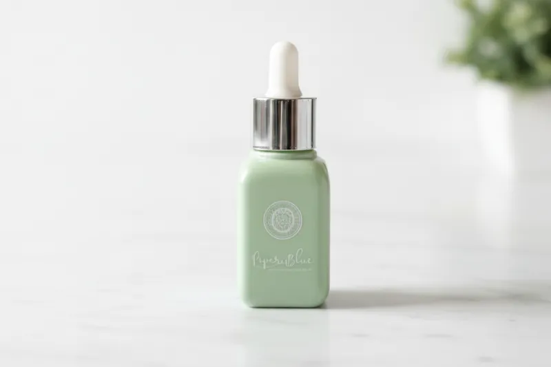 PiperBlue Organic Makeup Ageless Luxury Organic Age-Defy Booster Serum bottle
