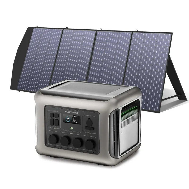 ALLPOWERS ES Generador Solar 2500W R2500 with SP033 200W solar panel