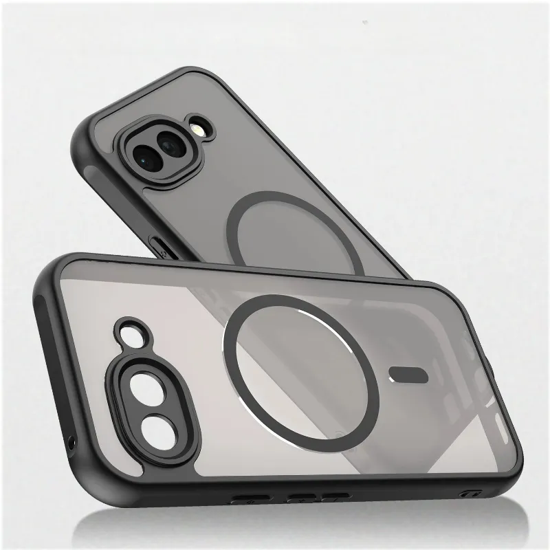 The Pixel Case Frosted Magnetic Shockproof Case For Pixel 10a with matte finish and magnetic ring