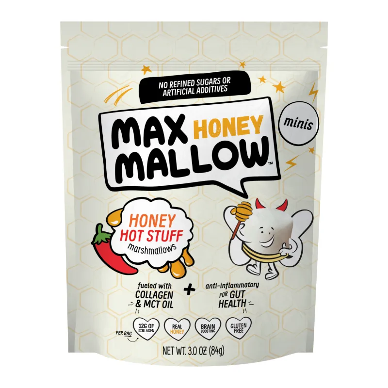 Max Sweets Mini Honey Hot Stuff Honey Marshmallow spicy marshmallow pieces