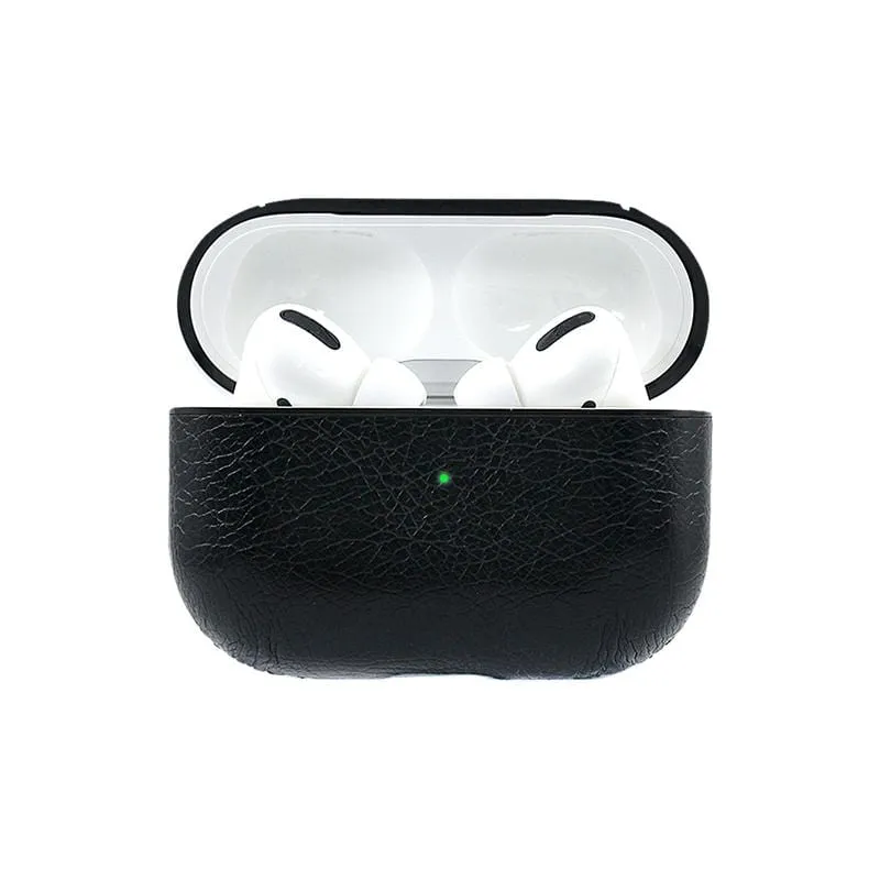 Techypop Luxury Leather Protective Case For Apple Airpods Pro, leather protective case with closure