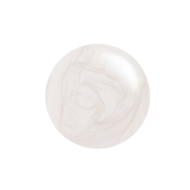 Clear Jelly Stamper #34 Angelic White stamping polish bottle showing pearl white shimmery finish