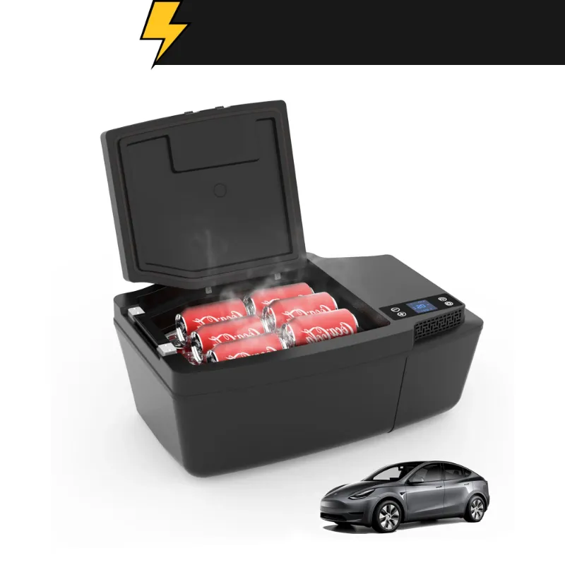 ACOPOWER TesFridge portable freezer specially designed for Tesla Model 3 sub trunk