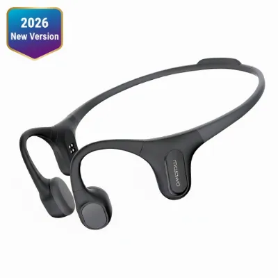 Mojawa Run Plus Open-Ear Bone Conduction Headphones IP68 waterproof headphones for running and swimming