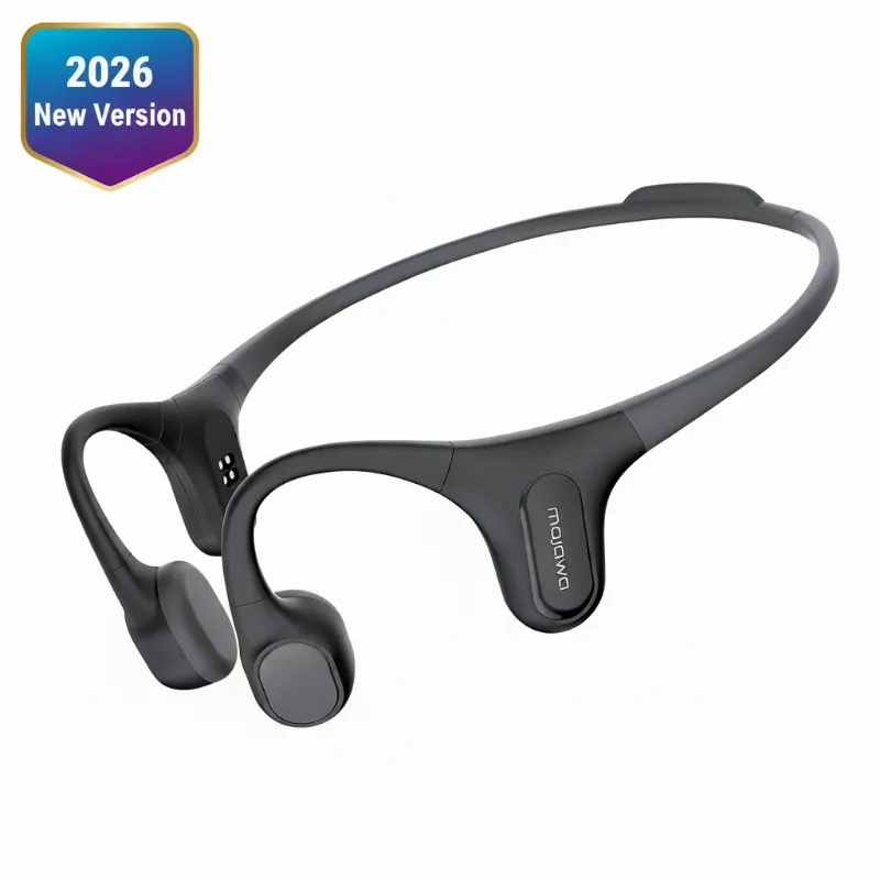 Mojawa Run Plus Open-Ear Bone Conduction Headphones IP68 waterproof headphones for running and swimming