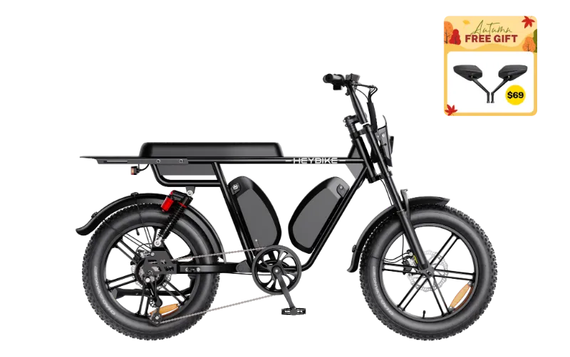 Heybike Saturn-Dual Battery-VIP Only e-bike with extended battery