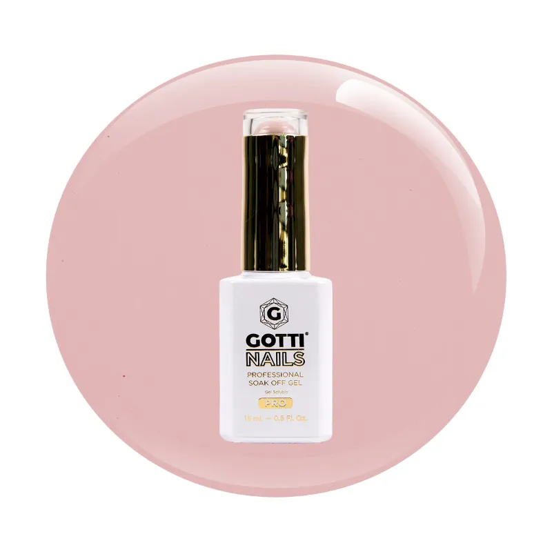 Gotti Nails #15G Gel Color Back To The Origin soft baby pink crème gel polish bottle